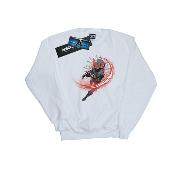 DC Comics Dam/Dam Aquaman Black Manta Flash Sweatshirt M White M