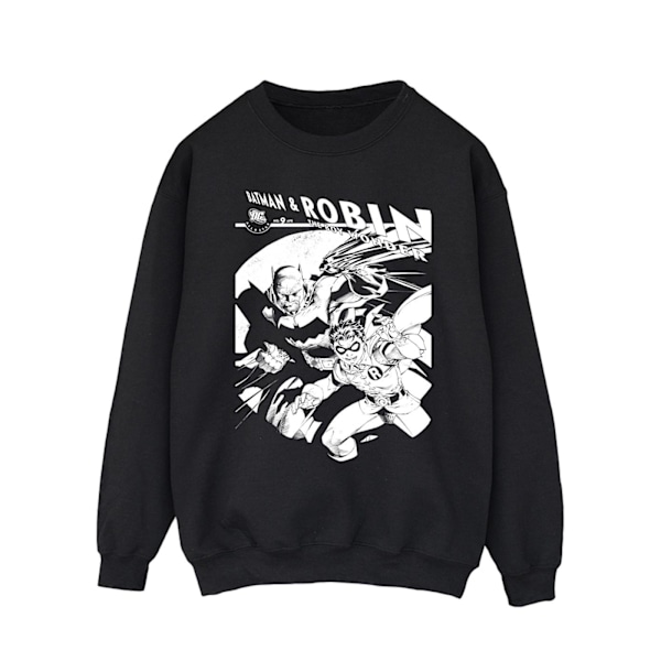 DC Comics Herr Batman Och Boy Wonder Sweatshirt XL Svart Black XL