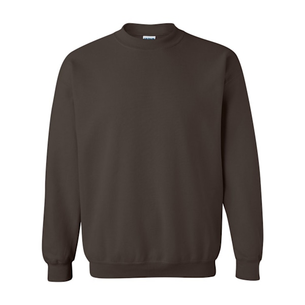 Gildan Heavy Blend Unisex Crewneck Sweatshirt M Mörk Choklad Dark Chocolate M