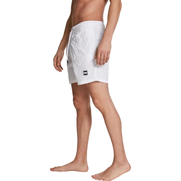 Urban Classics Herr Block Badshorts 4XL Vit White 4XL