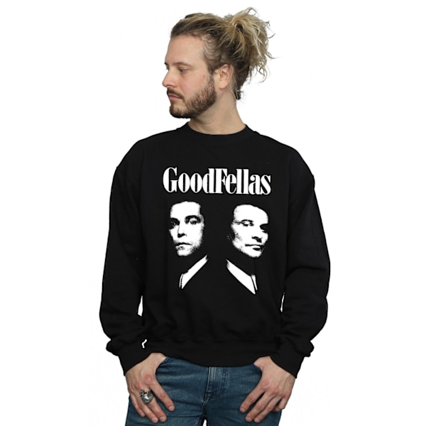 Goodfellas Herr Henry Och Tommy Sweatshirt 5XL Svart Black 5XL