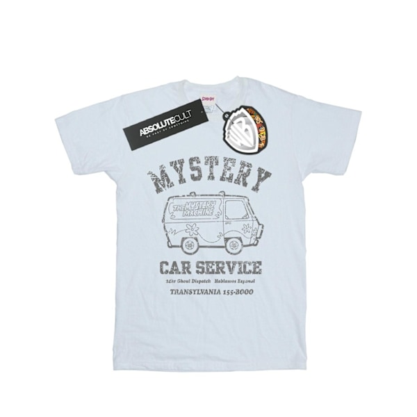 Scooby Doo Boys Mystery Car Service T-shirt 12-13 år Vit White 12-13 Years