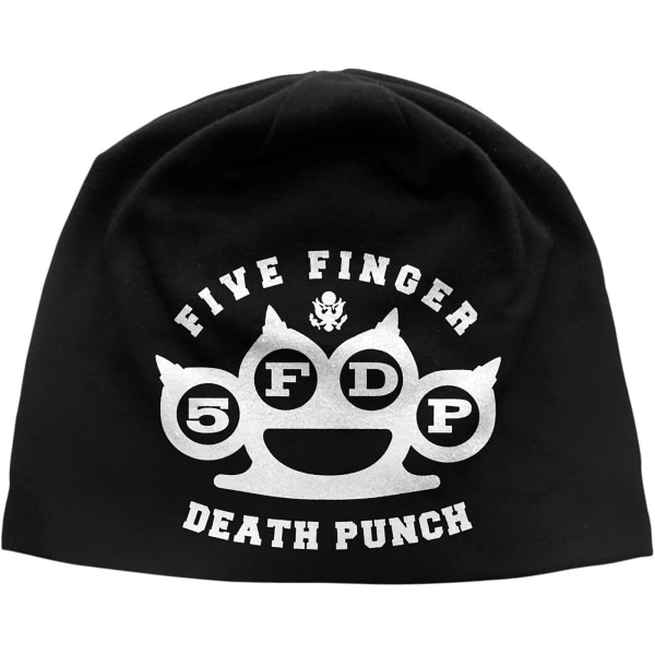 Five Finger Death Punch Unisex Adult Logo Beanie One Size Svart Black One Size