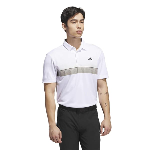Adidas Herr Performance Golf Pikétröja M Vit White M