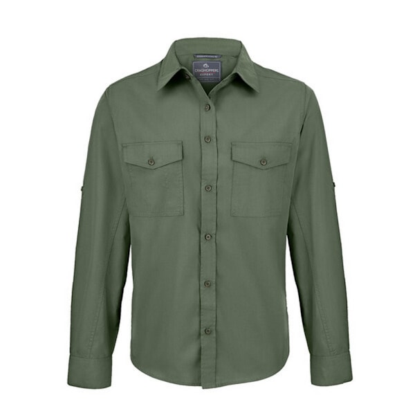 Craghoppers Mens Expert Kiwi Shirt L Mörk Cedar Green Dark Cedar Green L