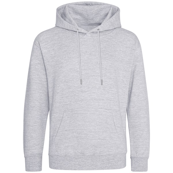 Awdis Mens Just Hoods Heather Organic Hoodie 3XL Heather Grey Heather Grey 3XL