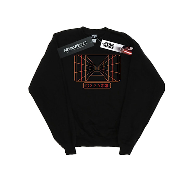 Star Wars Pojkar Targeting Computer Sweatshirt 5-6 År Svart Black 5-6 Years