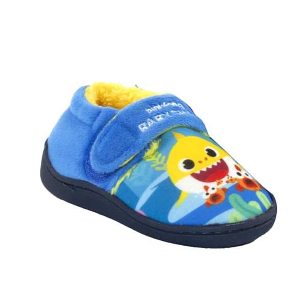 Pinkfong Boys Baby Shark Tofflor 6 UK Barn Blå Blue 6 UK Child