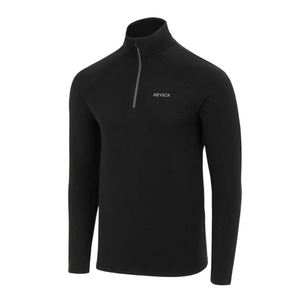 Nevica Herr Zip Neck Raglan Athletic Top M Svart Black M
