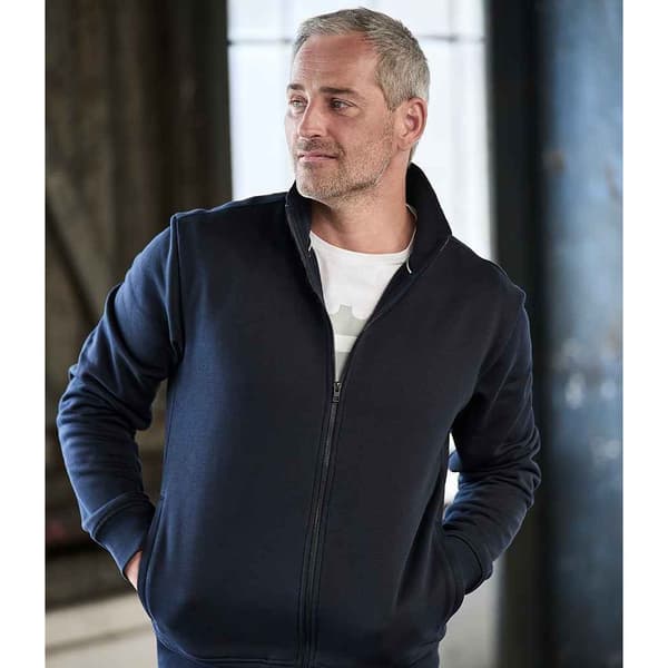 Tee Jays Herr Full Zip Jacka S Marinblå Navy S
