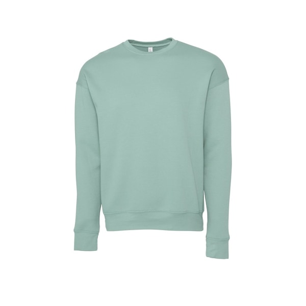 Bella + Canvas Unisex Vuxen Fleece Drop Shoulder Sweatshirt M D Dusty Blue M