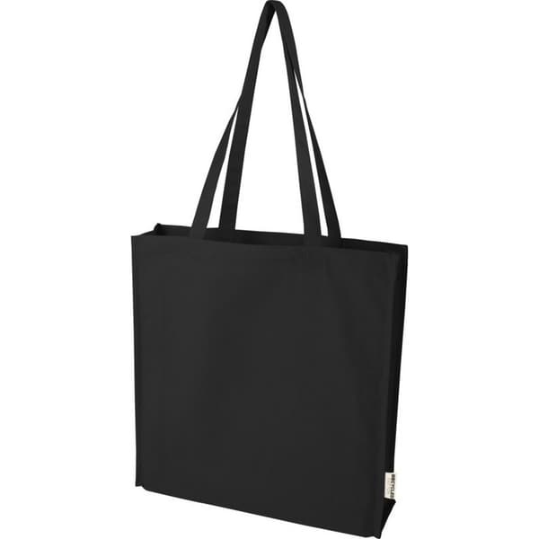 Återvunnen Kilförsedd 14L Tygväska One Size Solid Svart Solid Black One Size