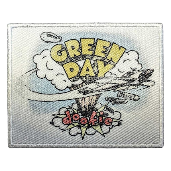 Green Day Dookie Strykjärnslapp En Storlek Flerfärgad Multicoloured One Size