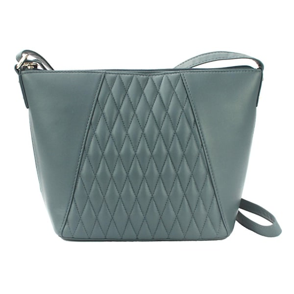 Eastern Counties Leather Dam/Dam Alegra Quilted Handväska O Grey One size
