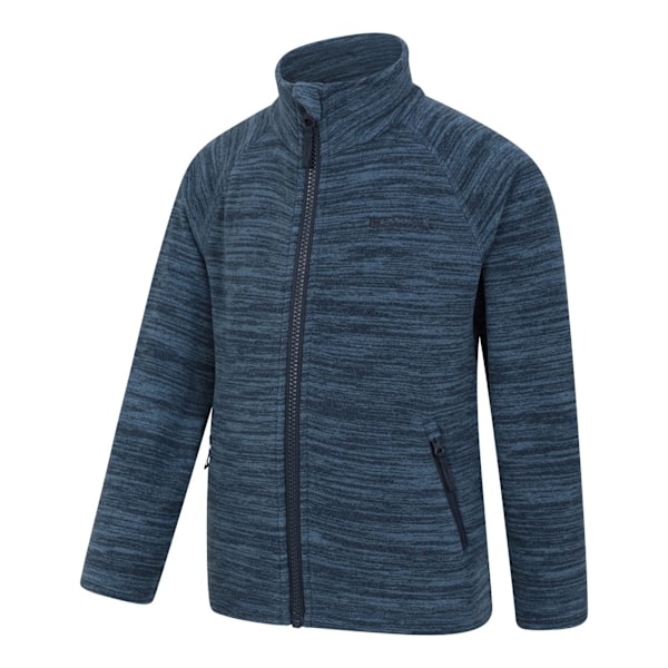 Mountain Warehouse Barnjacka Snowdonia Fleece för Barn 7-8 år Navy 7-8 Years