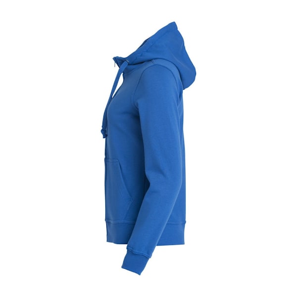 Clique Dam/Dam Plain Full Zip Hoodie XS Royal Blue Royal Blue XS