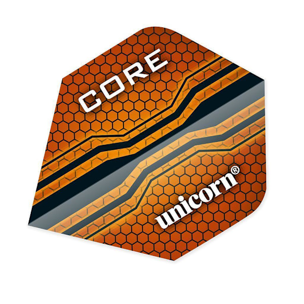 Unicorn Core .75 Plus Dart Flights One Size Orange Orange One Size