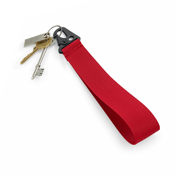 BagBase Brandable Key Clip One Size Röd Red One Size