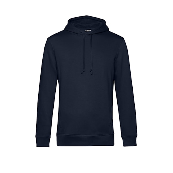 B&C Herr Organic Hoodie M Marinblå Navy M