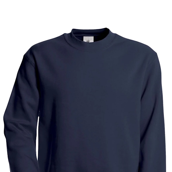 B&C Unisex Set-in Sweatshirt M Marinblå Navy M