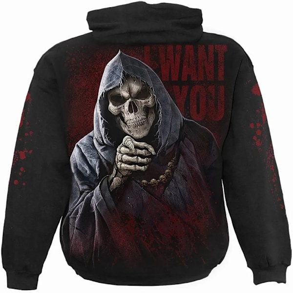 Spiral Direct Unisex Vuxen War Kills Hoodie M Svart Black M