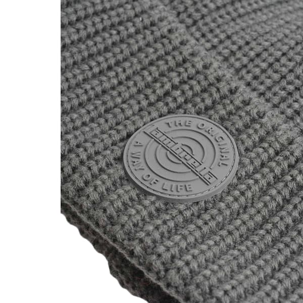 Lambretta Logo Fleece Mössa One Size Kolgrå Charcoal One Size