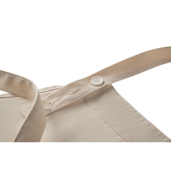 MidOcean Gamma Haklappsförkläde i ekologisk bomull En storlek Beige Beige One Size