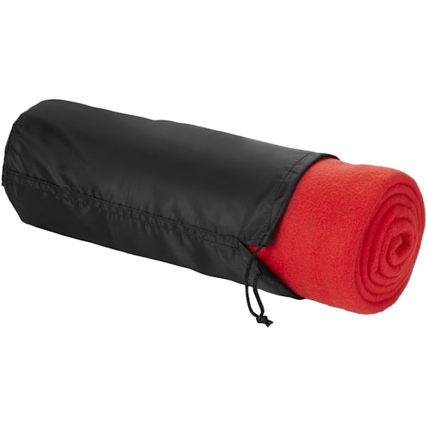 Bullet Huggy filt och påse (2-pack) 150 x 120 cm röd Red 150 x 120 cm