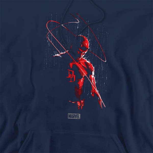 Daredevil Unisex Vuxen Regnhuvtröja L Marinblå Navy L