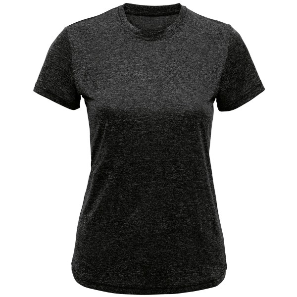 TriDri Melange T-Shirt för Dam/Dam XL Svart Melange Black Melange XL