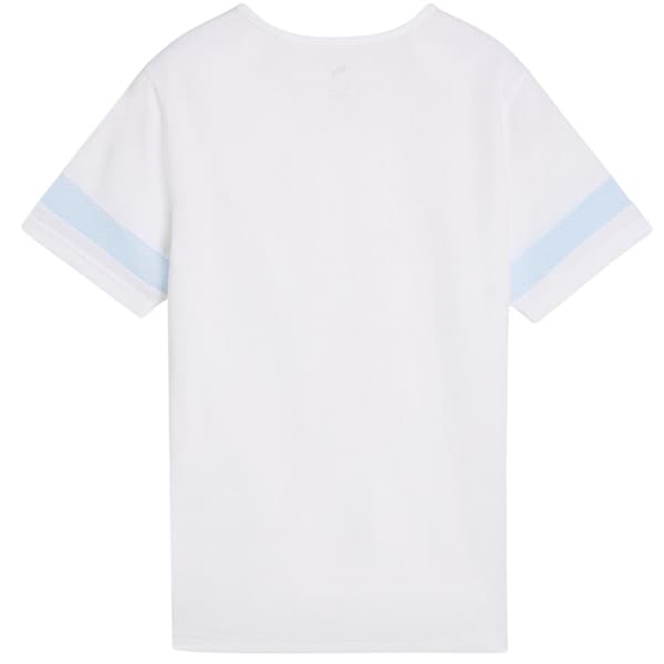 Puma Performance-t-shirt för barn 13 år vit/blå White/Blue 13 Years