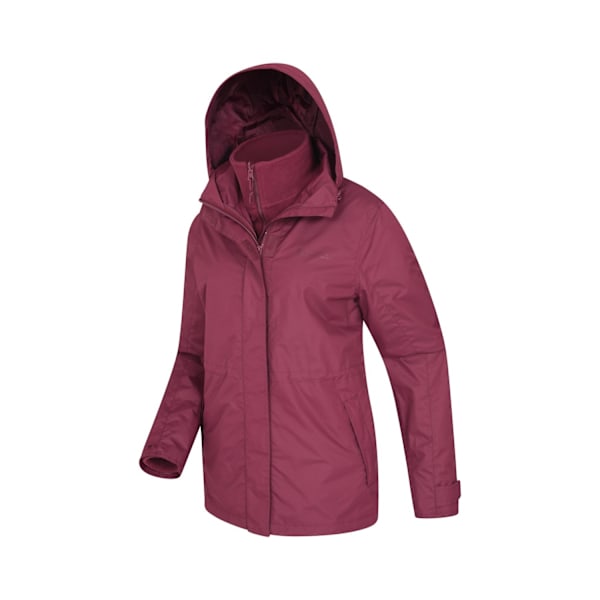 Mountain Warehouse Womens/Ladies Fell II 3 In 1 Jacka 14 UK Bu Burgundy 14 UK