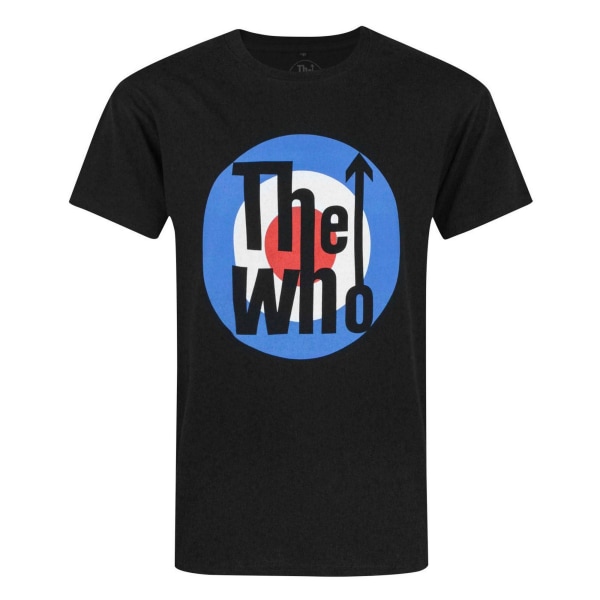 The Who Mens Klassisk Target T-Shirt S Svart Black S