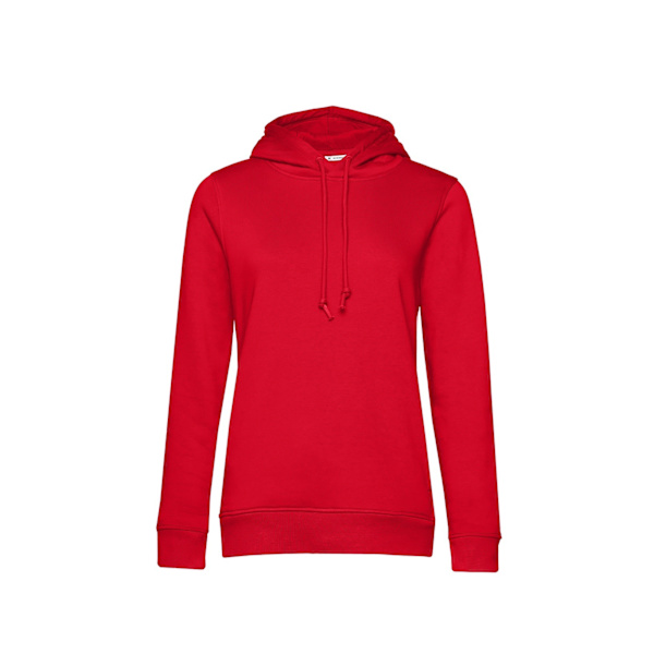 B&C Dam/Dam Organic Hoodie XL Röd Red XL