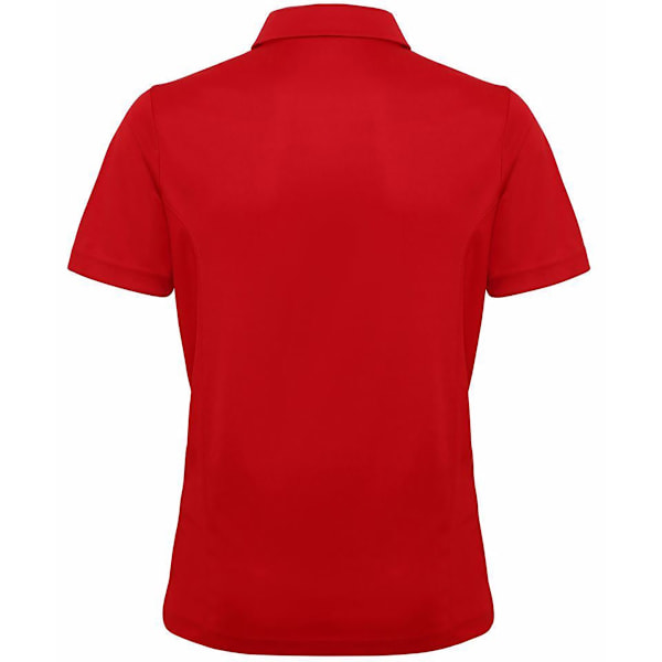 Tri Dri Herr Panelerad Kortärmad Pikétröja S Eldröd Fire Red S