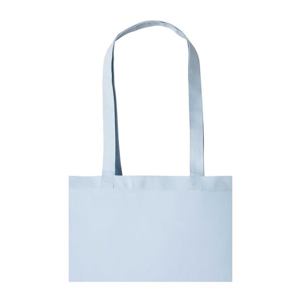 Nutshell Plain Strong Shoulder Shopper Bag One Size Pastel Blue Pastel Blue One Size
