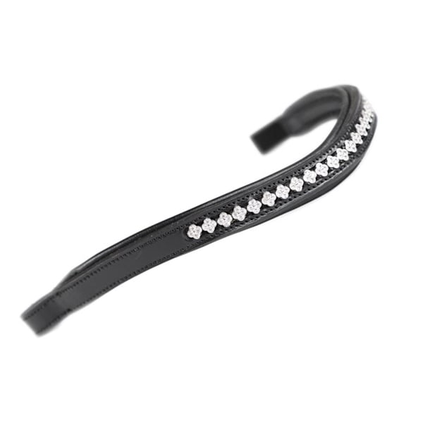 Aviemore Flower Horse Diamante Pannband Full Black Black Full