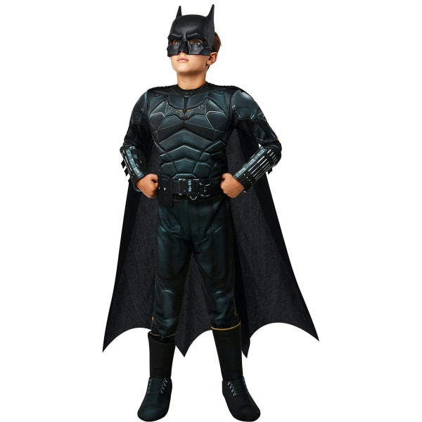 Batman Boys Deluxe Kostym L Svart Black L