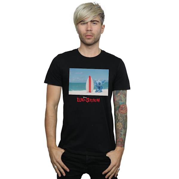 Disney Herr Lilo And Stitch Surf Beach T-Shirt L Svart Black L