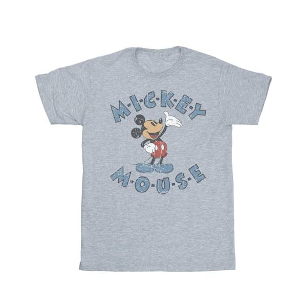 Disney Herr Mickey Mouse Dash T-shirt 4XL Sports Grey Sports Grey 4XL