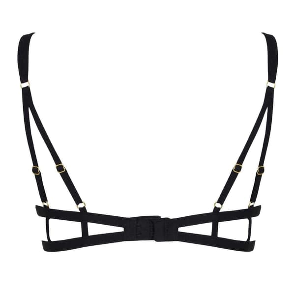 Bluebella Dam/Dam Cut Out Spets-BH 32DD Svart Black 32DD