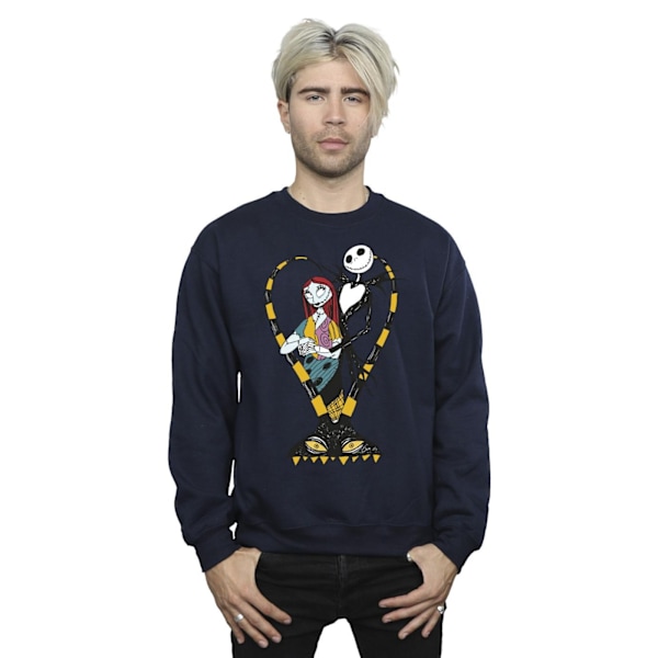 The Nightmare Before Christmas Herr Jack Sweatshirt 5XL N Navy Blue 5XL