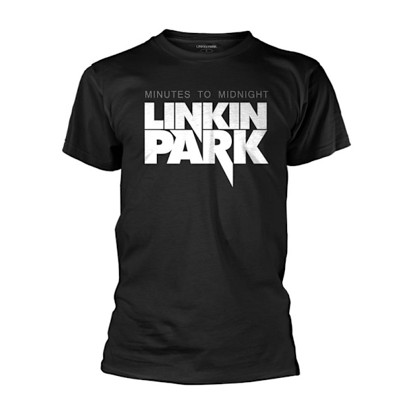 Linkin Park Unisex Vuxen Minutes To Midnight Logo T-Shirt S Bla Black S