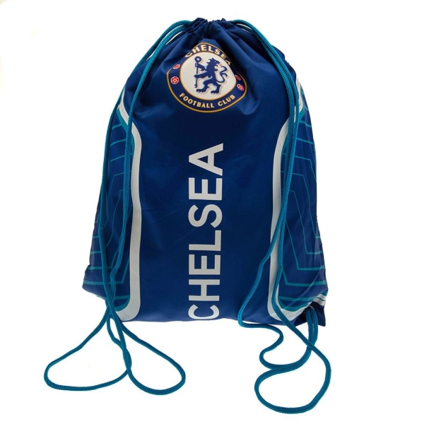 Chelsea FC Flash dragsnöre väska One Size Blå/Vit Blue/White One Size