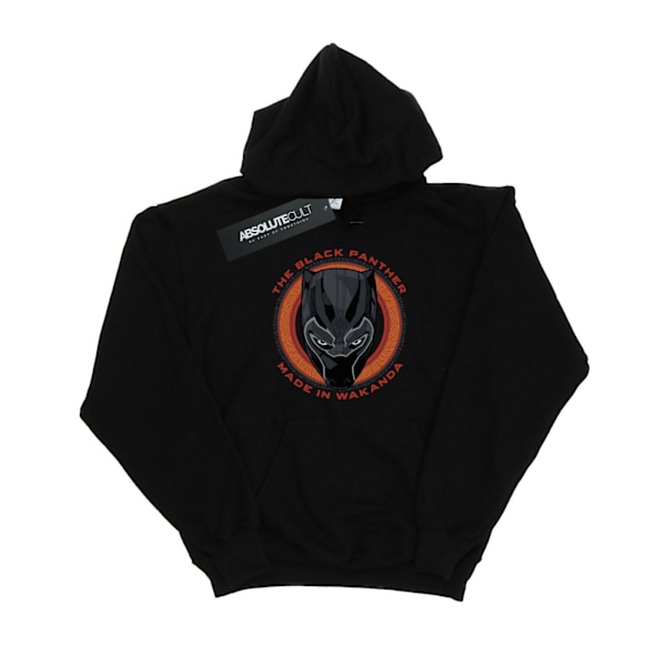 Marvel Boys Black Panther Made in Wakanda Röd Hoodie 12-13 År Black 12-13 Years