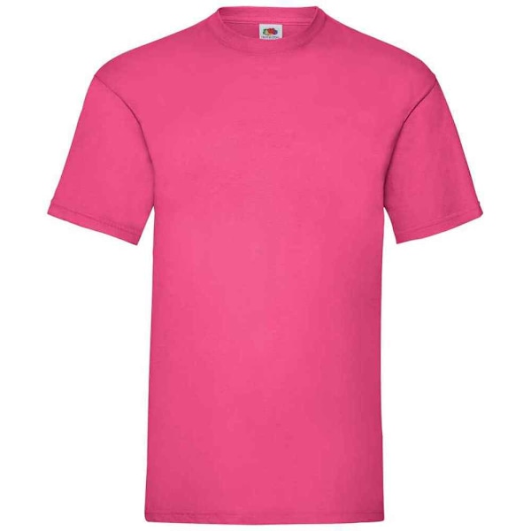 Fruit of the Loom Herr Valueweight T-shirt M Fuchsia Fuchsia M