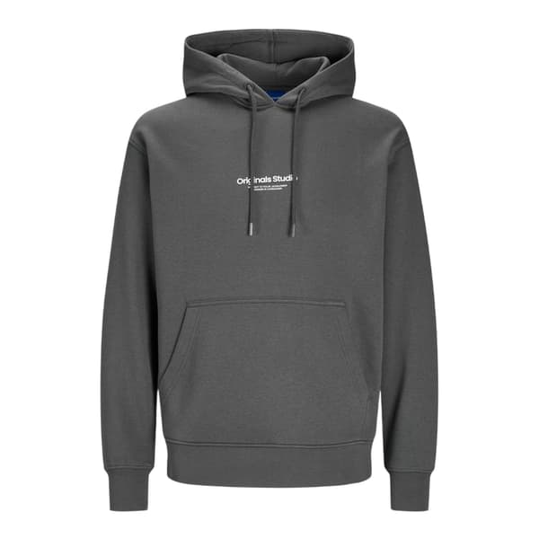 Jack And Jones Herr Lettering Hoodie S Iron Gate Iron Gate S