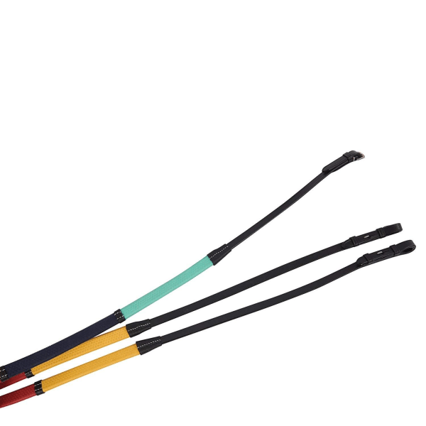 Kincade Regnbågstyglar med krokdubbar 54 tum Svart/ Multi Black/Multi 54 inches