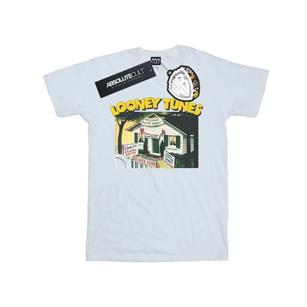 Looney Tunes Boys Elmer Fudd Välkommen Påskkanin T-shirt 12-1 White 12-13 Years