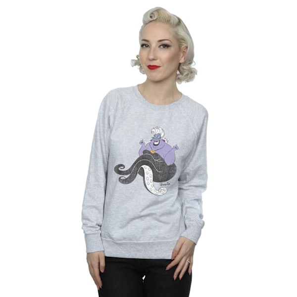 Den Lilla Sjöjungfrun Dam/Dam Classic Ursula Heather Sweatshirt Heather Grey XS